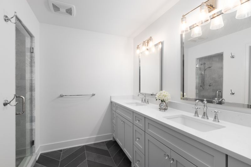 Double Vanity with Elegant Finishes